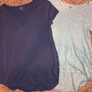 ANA shirts, both XS
